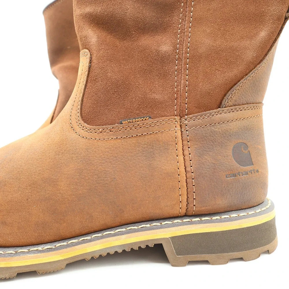 Carhartt Modern Work Boots Mens 13 M Brown Leather Safety Composite Toe NWT